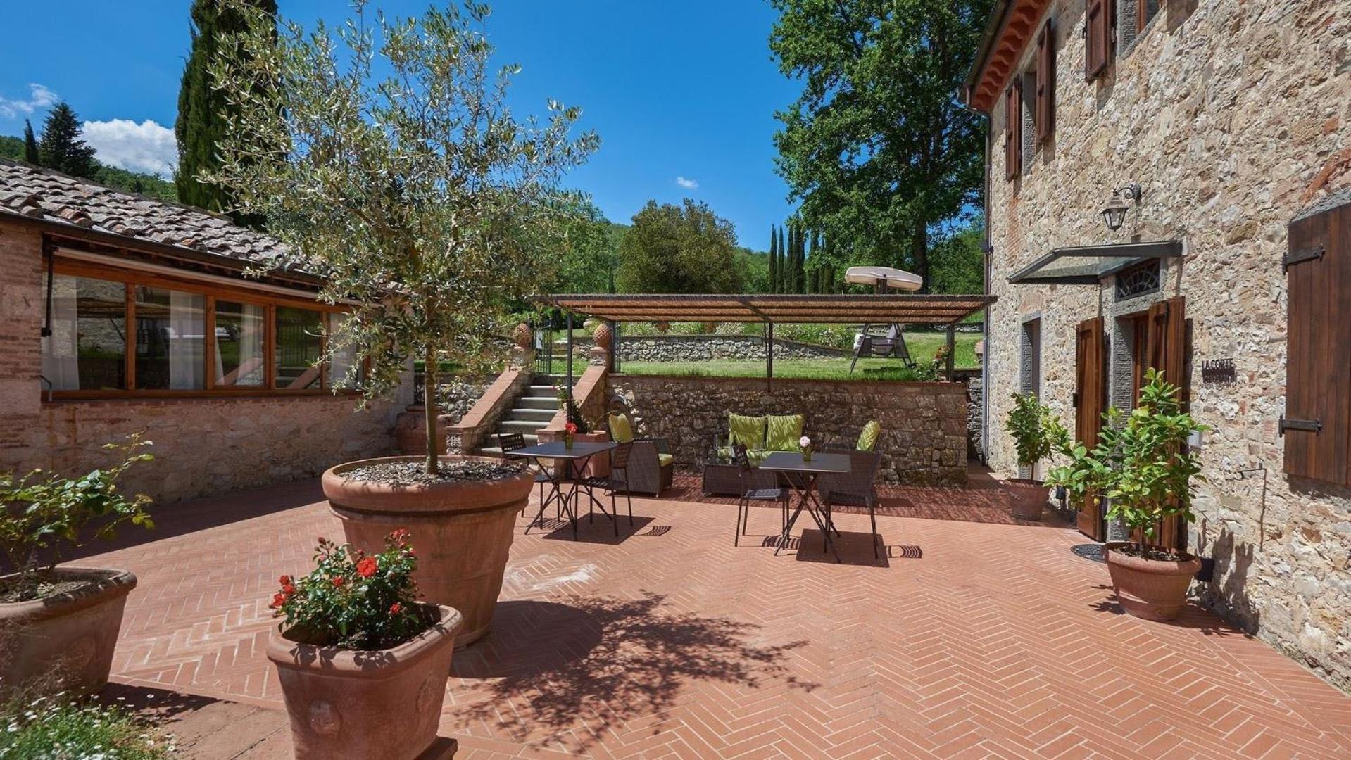 La Corte Del Chianti Classico Gaiole in Chianti Eksteriør billede